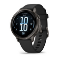 Ceas inteligent Garmin Venu 4 41 mm cu curea din silicon negru (010-03013-02)