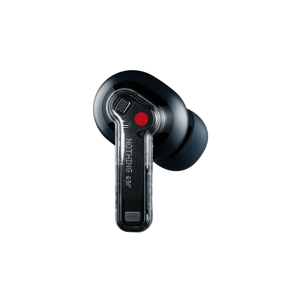 Headphones with Microphone Nothing A10600061 Black Transparent-5