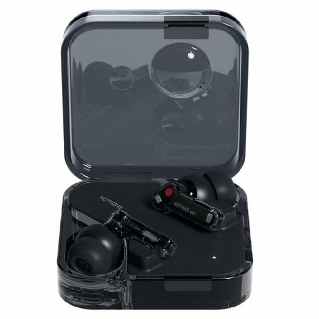 Headphones with Microphone Nothing A10600061 Black Transparent-0