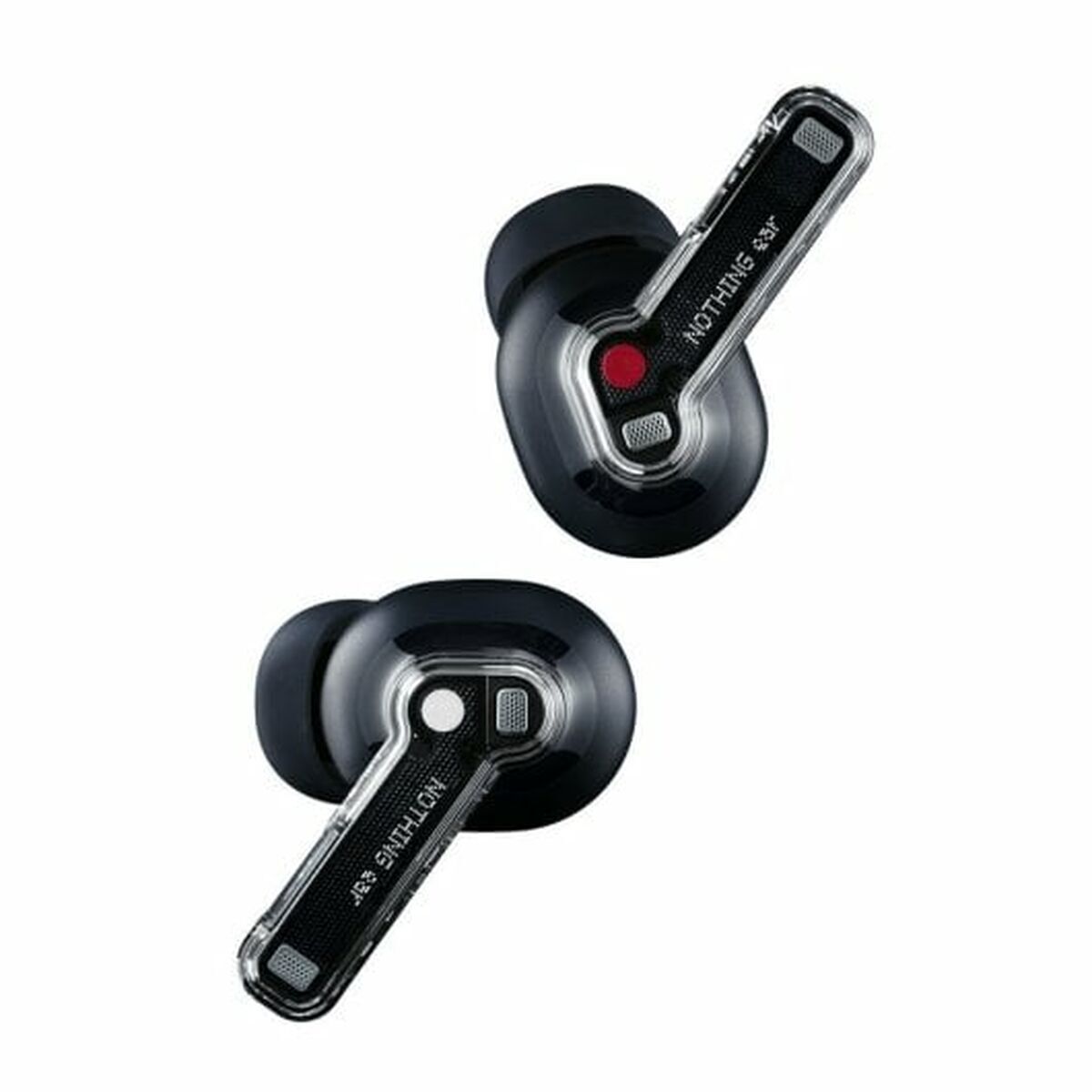 Headphones with Microphone Nothing A10600061 Black Transparent-13