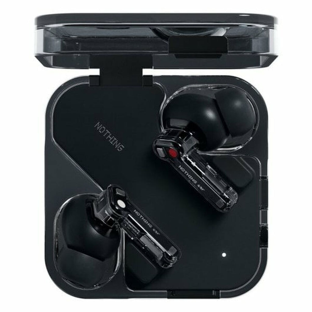 Headphones with Microphone Nothing A10600061 Black Transparent-7