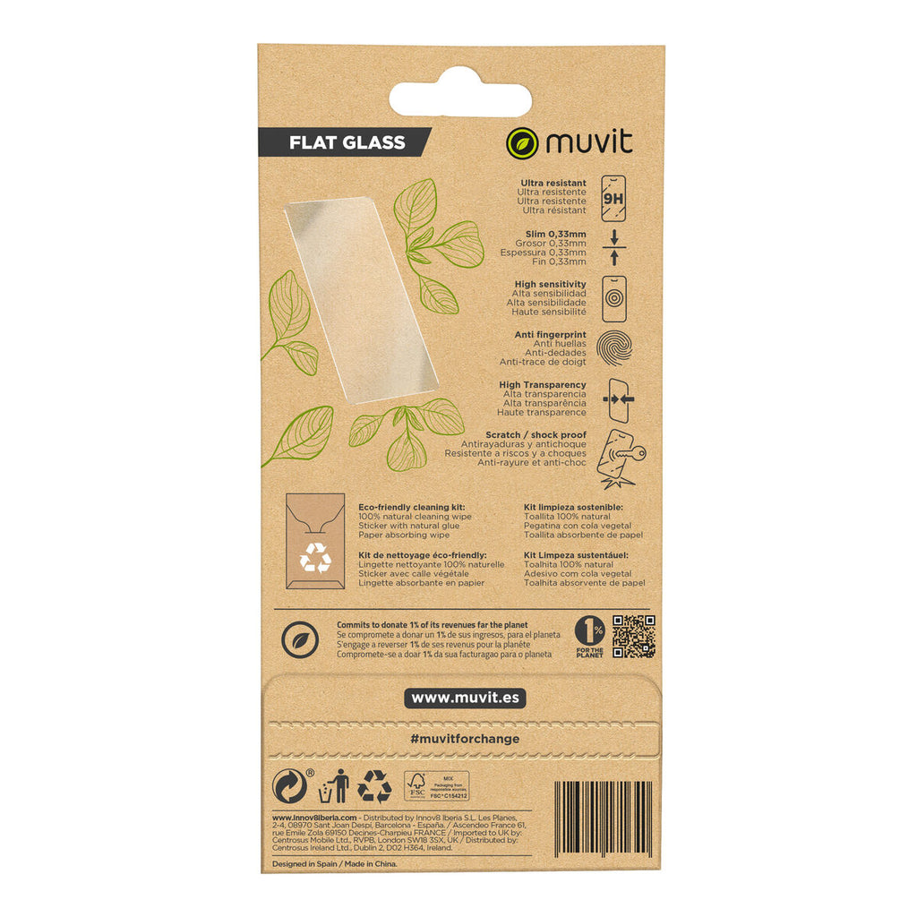 Mobile Screen Protector Muvit for Change iPhone 15