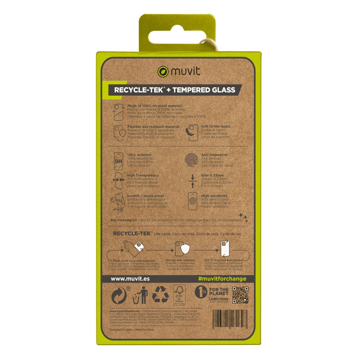 Mobile cover Muvit iPhone 15 Pro iPhone 15 iPhone 15 Pro
