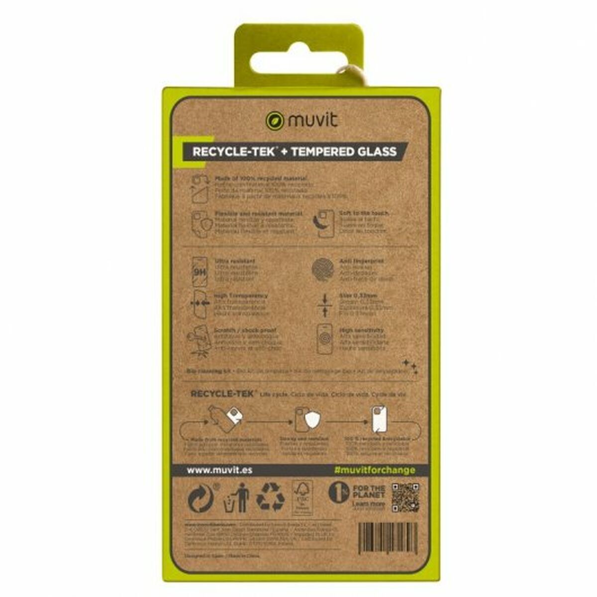 Mobile cover Muvit iPhone 15 Pro iPhone 15 iPhone 15 Pro