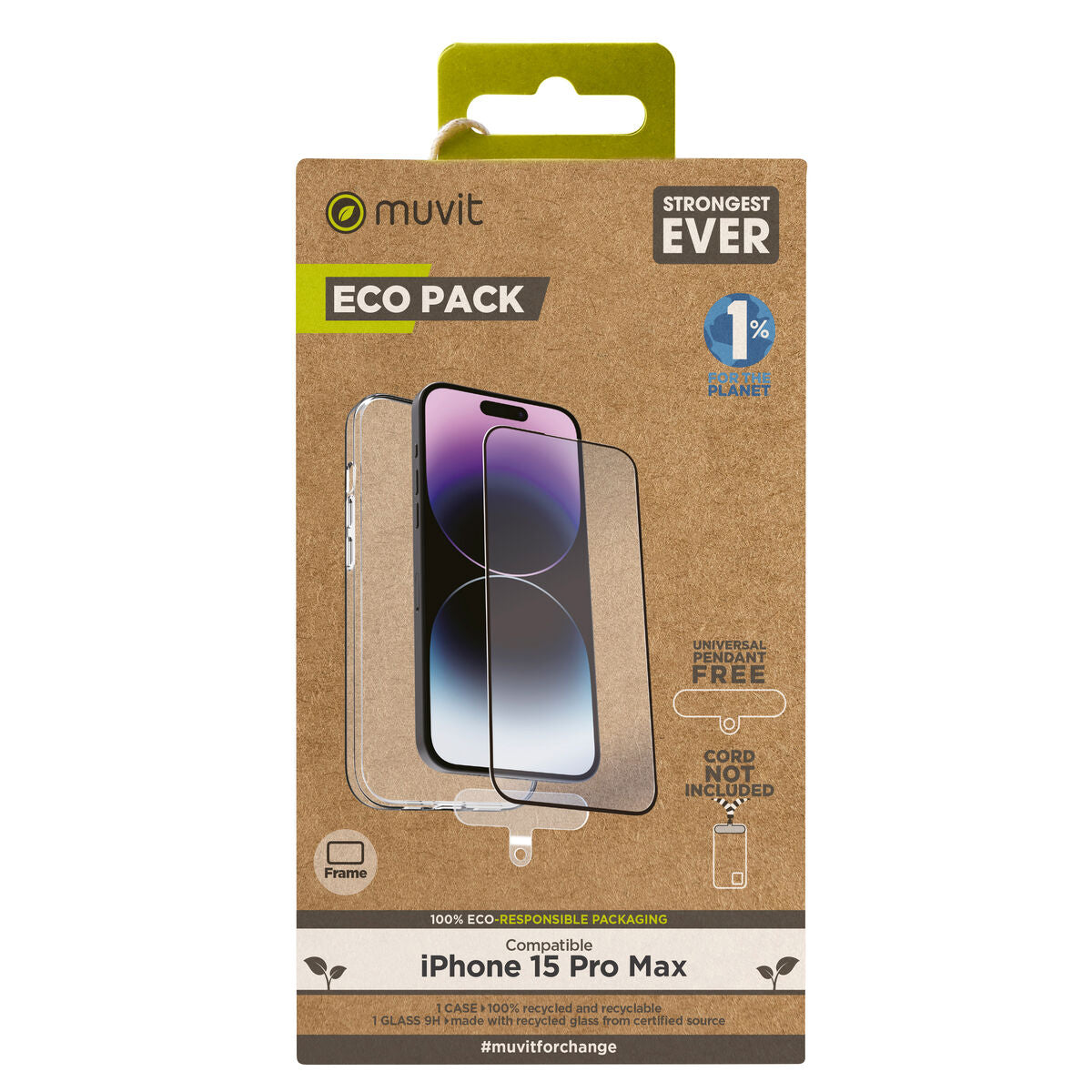 Mobile Case and Protector Muvit for Change iPhone 15 Pro Max-0