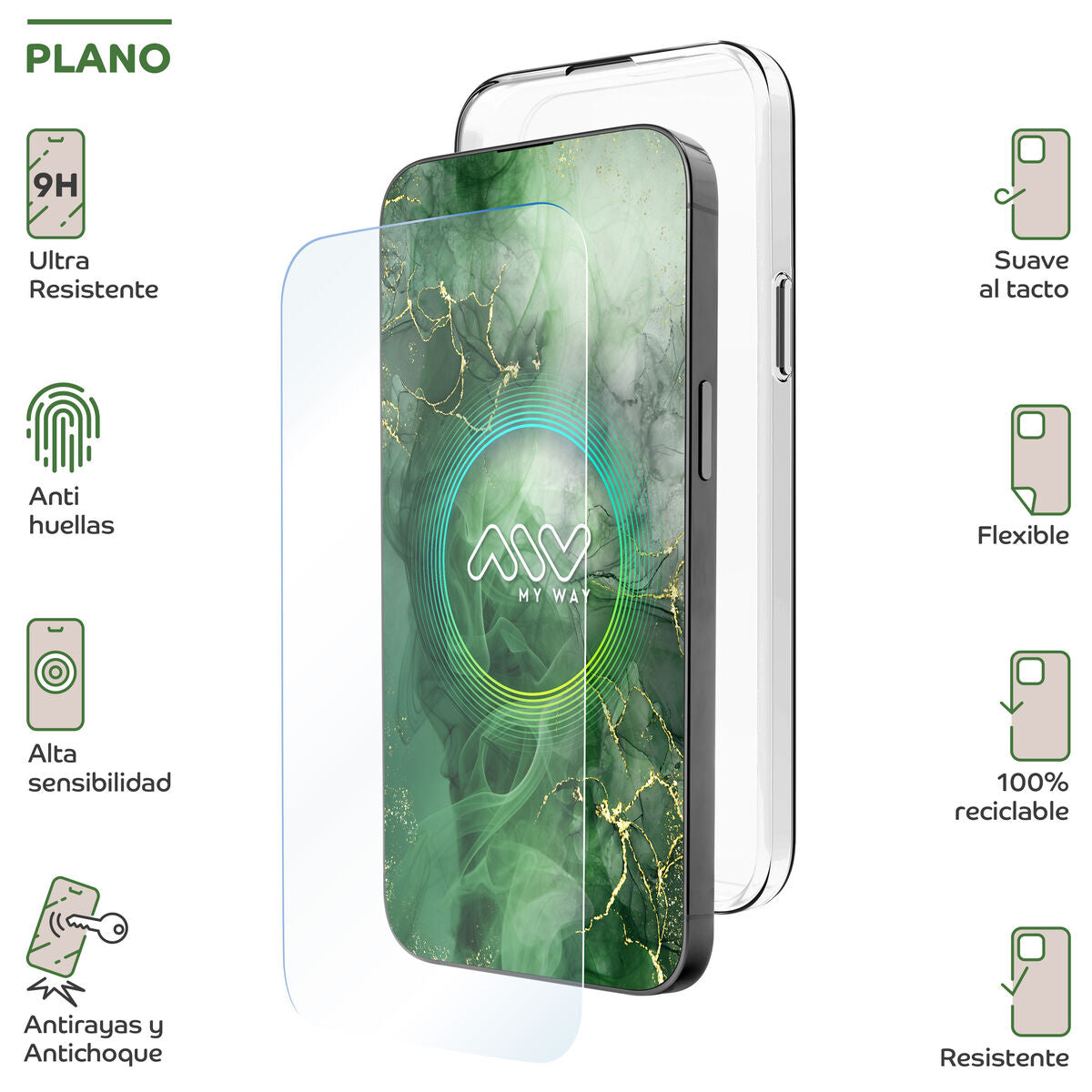 Mobile Case and Protector Myway iPhone 15 Pro-2