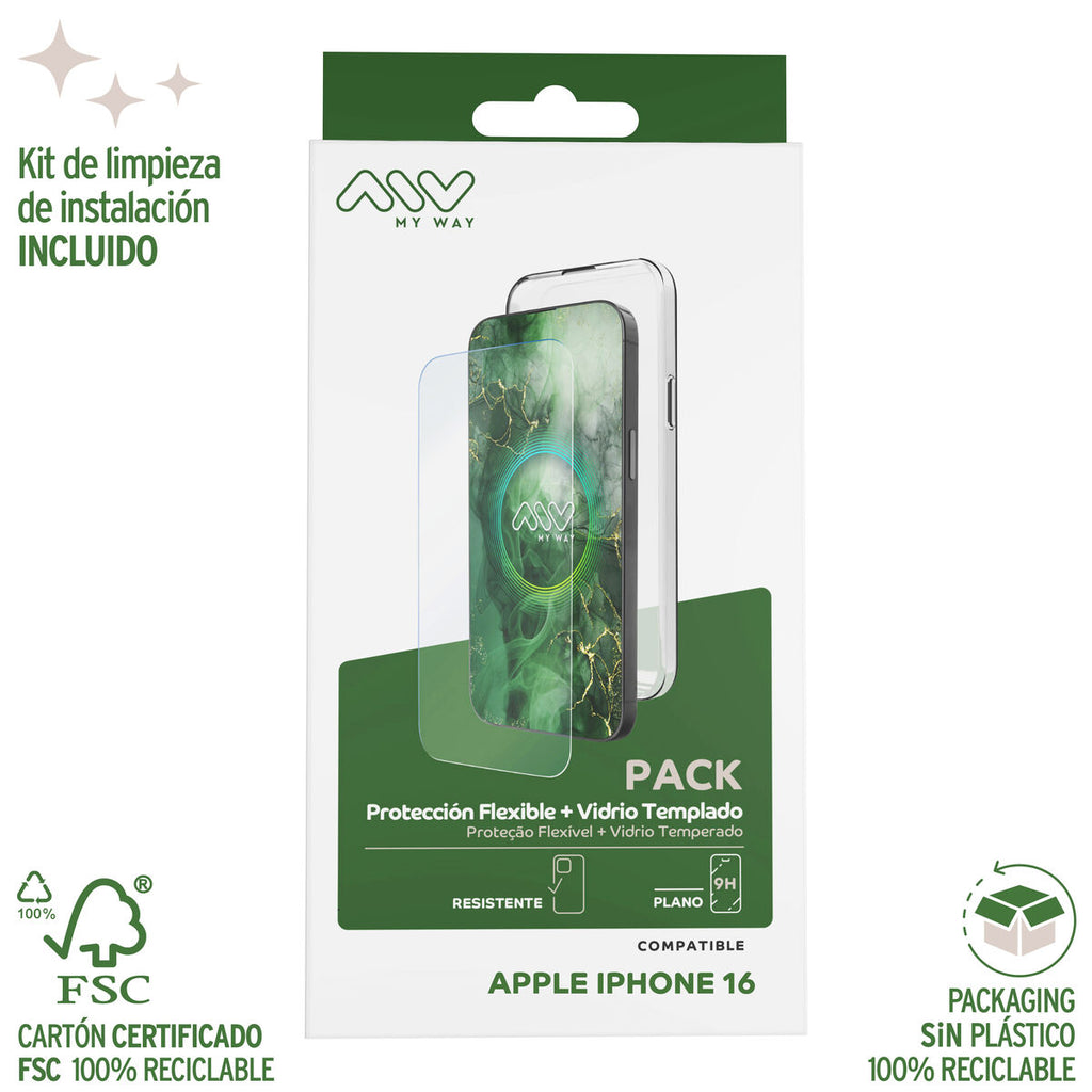 Mobile Case and Protector Myway iPhone 16