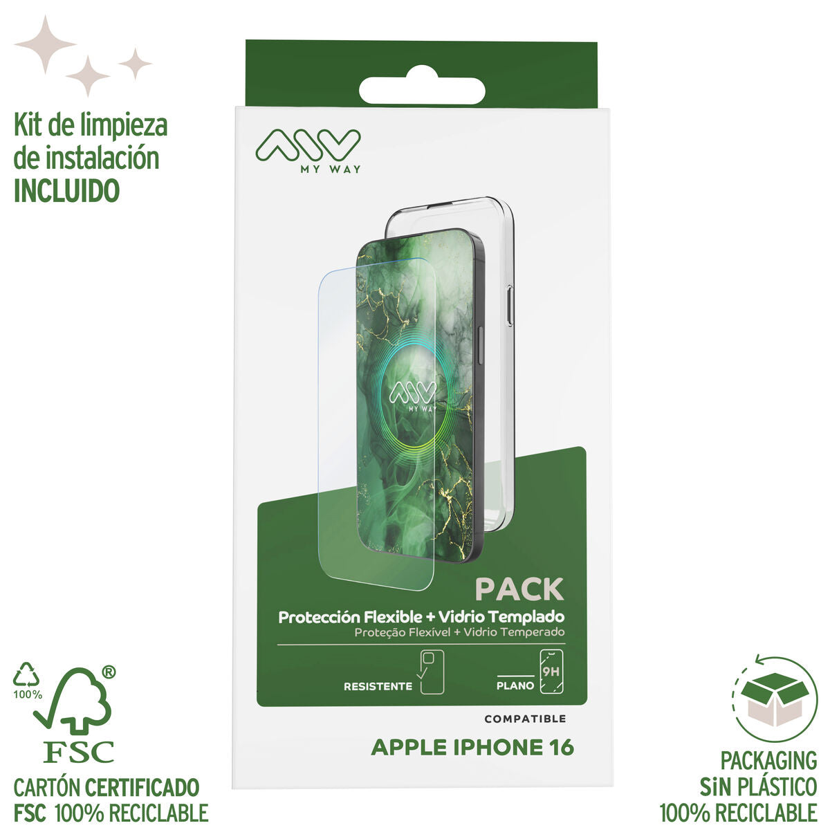 Mobile Case and Protector Myway iPhone 16