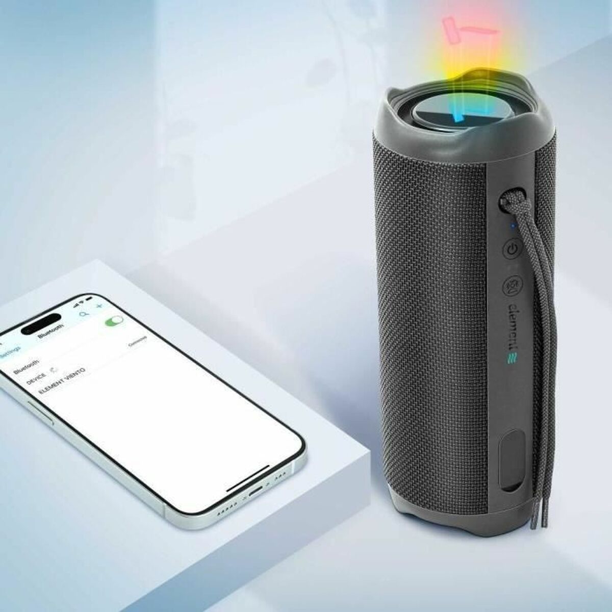 Portable Bluetooth Speakers Yenkee ELEMENT VIENTO YSP 40RD Red rouge