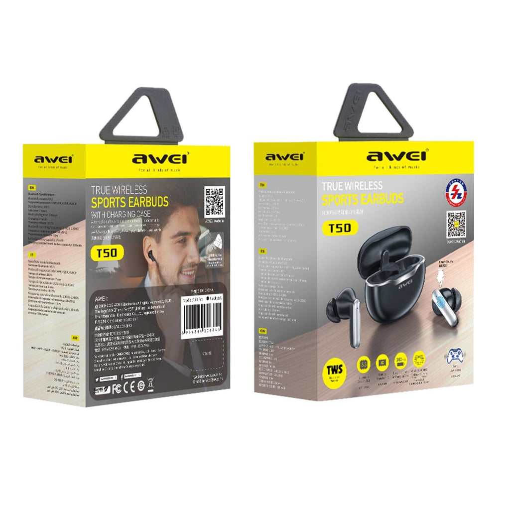NNEIDS True Wireless Gaming Earbuds - T50-3