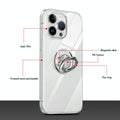 NNEIDS Tpu Phone Case With Ring Holder For Iphone 15 - Slim & Secure-0