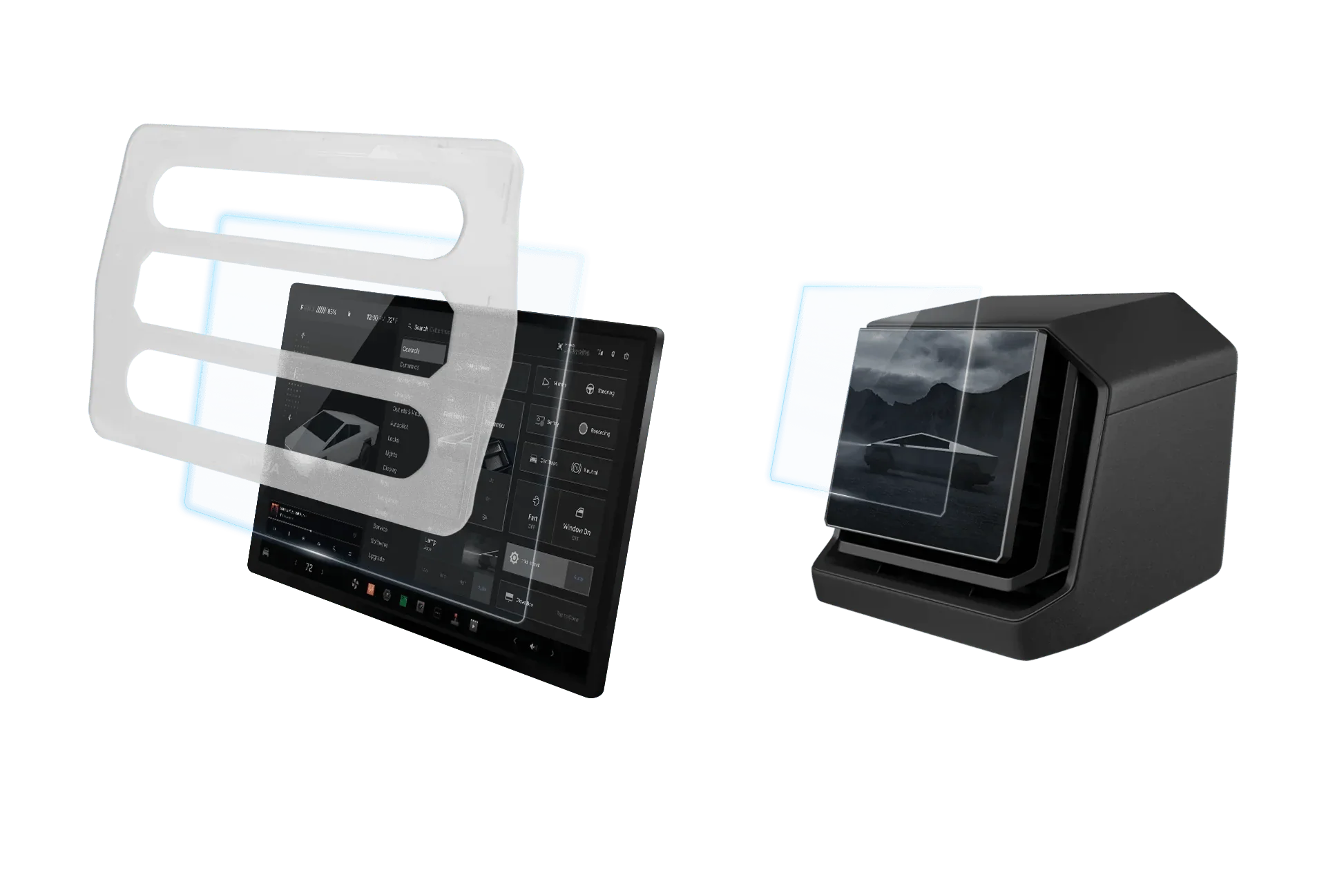 Tempered Glass Screen Protector for Cybertruck