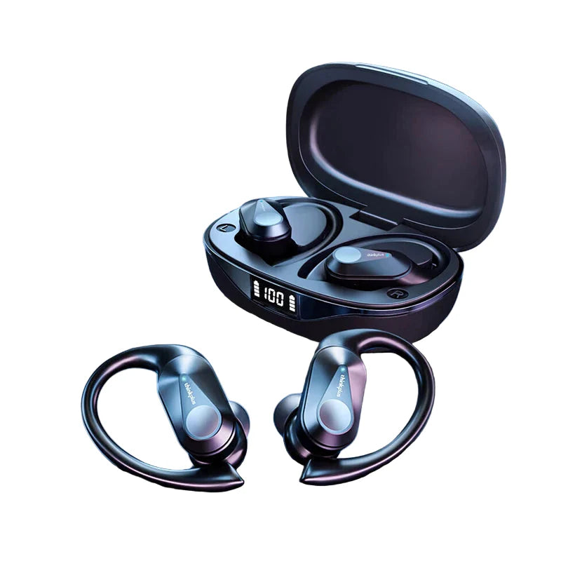 NNEOBA Bluetooth Wireless Earbuds Black-0