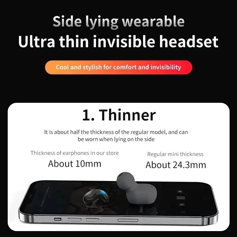 NNEOBA Mini Wireless Earbuds Stereo Headphones-1