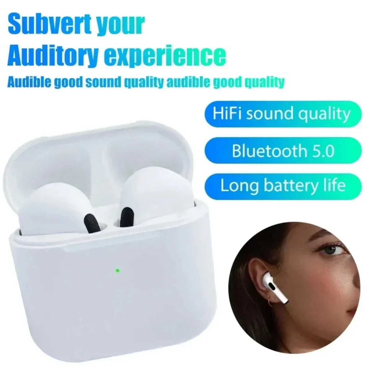 NNEOBA Wireless Earbuds Mini Sports Headphones-3