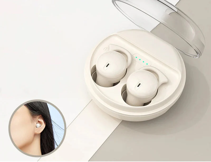 NNEOBA Mini Invisible Wireless Bluetooth Earbuds-4