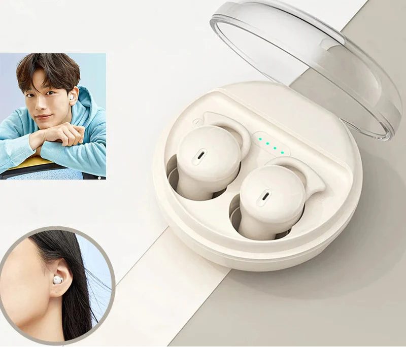 NNEOBA Mini Invisible Wireless Bluetooth Earbuds-1
