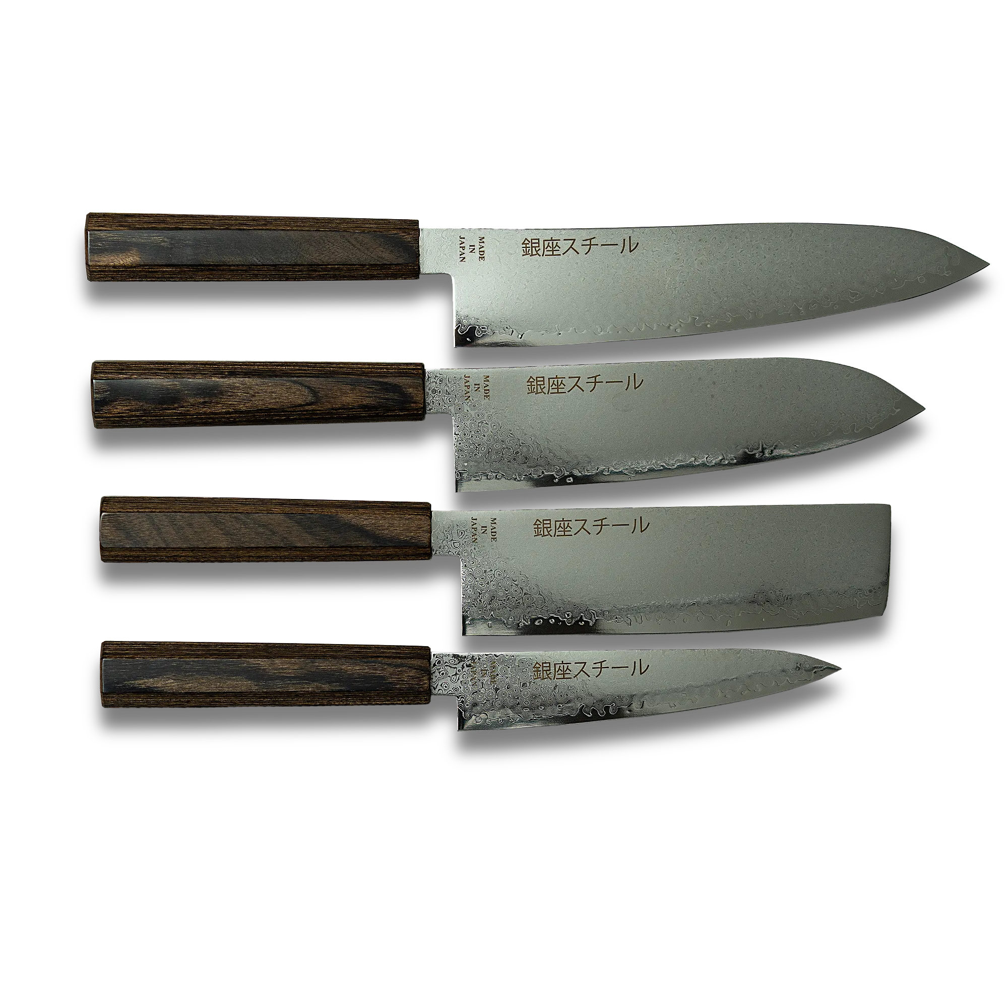 Seiryū (青龍) Four | 4-Piece Knife Set-0