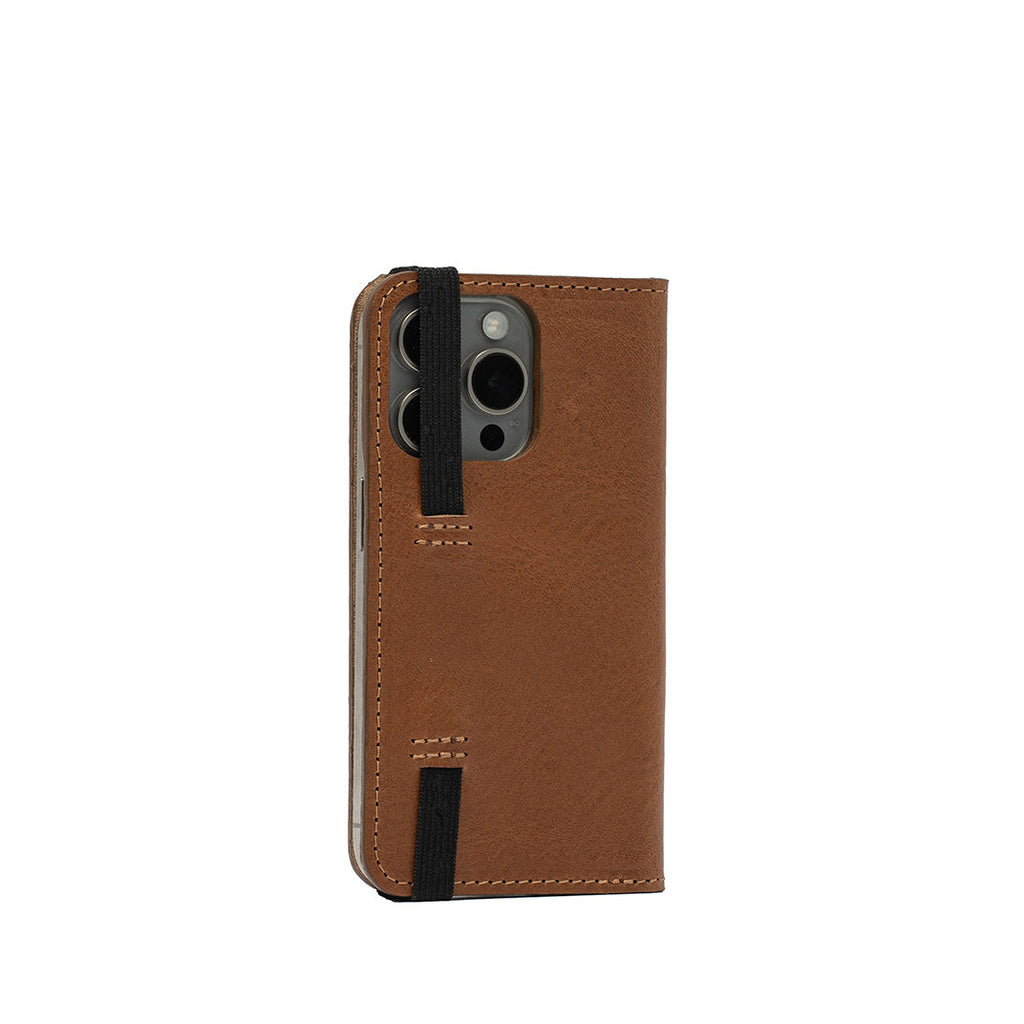 Leather Folio Case for iPhone 15 Pro with MagSafe-0
