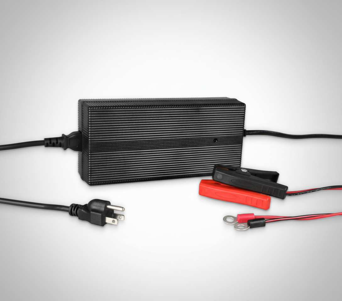 24V 10A AC-to-DC LFP Portable Battery Charger-0