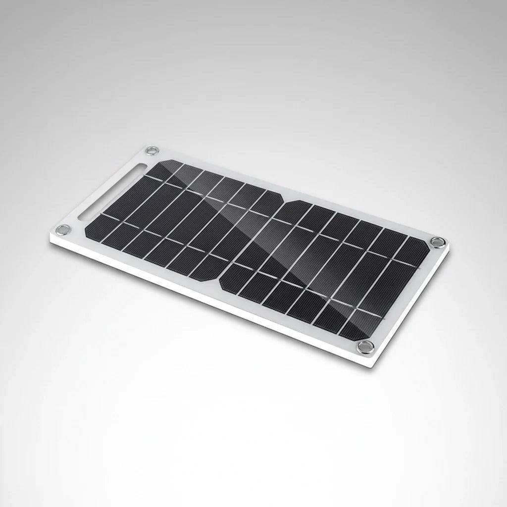 Solar Panel 30W  USB Type-C Waterproof Outdoor Hiking Camping Portable Battery Mobile Phone Charging Bank  Charging Panel  6.8V-0